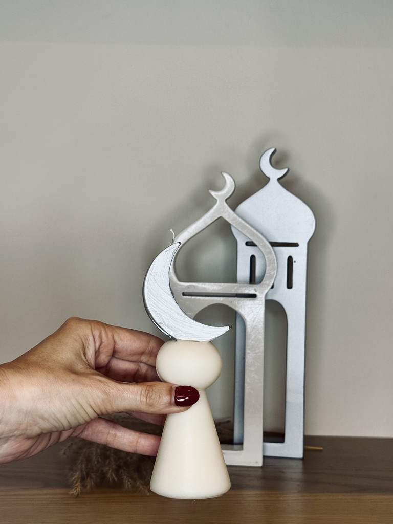 Moon Pillar Candle