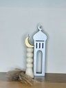 Moon Pillar Candle Large
