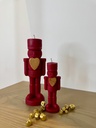 Set Of 2 Nutcracker Candles