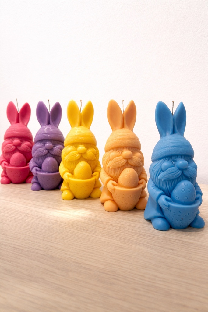 The Bunny Egg Candle