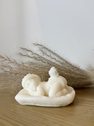 Sleeping Baby Candle