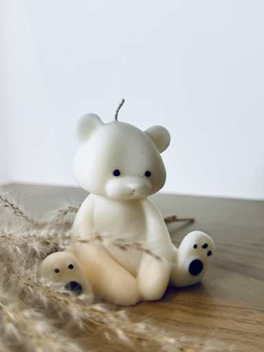 Teddy Bear Candle