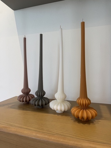 Fluted Candle